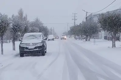 Intensas nevadas y vientos potentes: rige una alerta amarilla en cuatro provincias