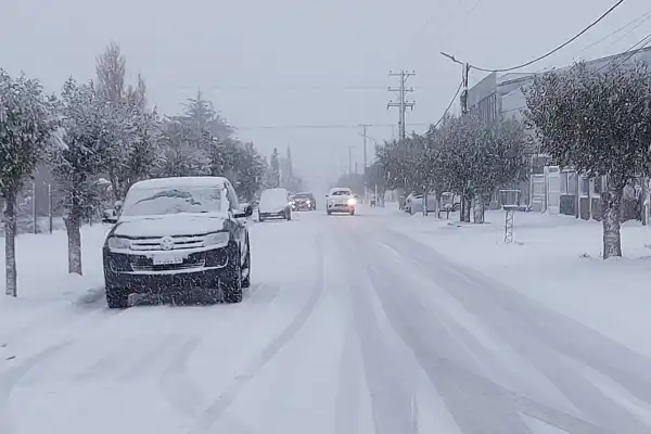 Intensas nevadas y vientos potentes: rige una alerta amarilla en cuatro provincias