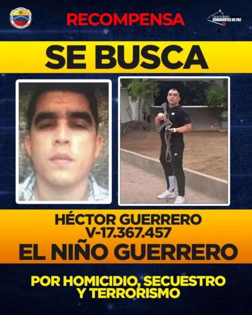 Quién era el “Niño Guerrero”, el líder del Tren de Aragua abatido en un operativo anunciado por Estados Unidos