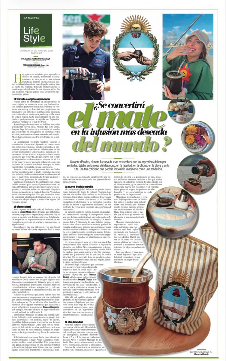 ¿Se convertirá el mate en la infusión más deseada del mundo?