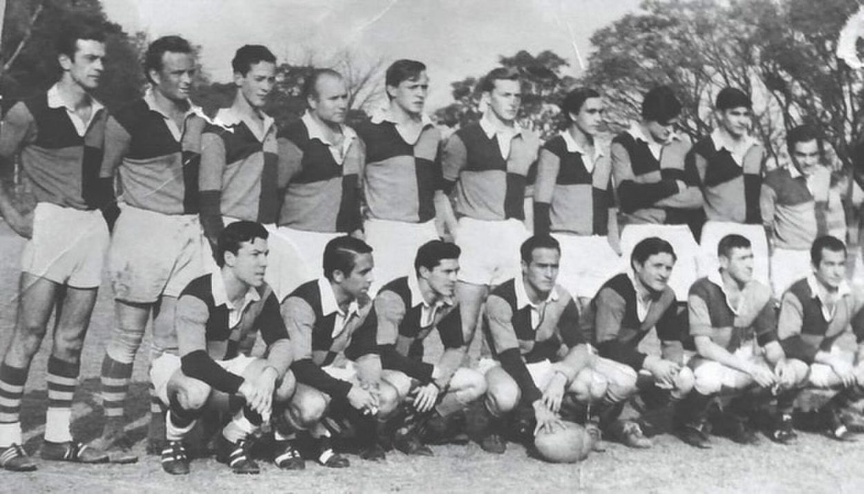 VERDINEGRO. Bach fue un destacado pilar de Tucumán Rugby en los 60 y nunca dejó de alentar sus colores.
