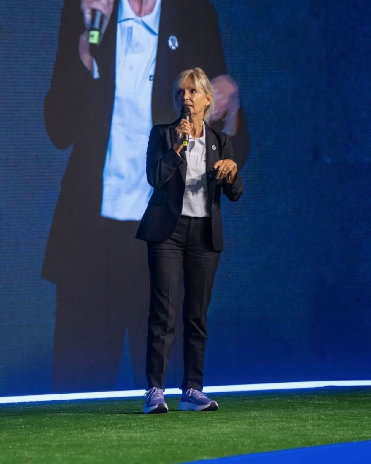 NOTORIEDAD. Rossi mundialmente conocida por liderar el departamento de neurociencia en el plantel de River.
