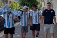 LA GACETA desde Kansas City: a horas del debut, los hinchas argentinos tiñeron de celeste y blanco la ciudad