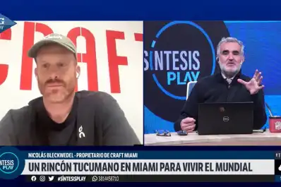 Miami también late de celeste y blanco: el negocio tucumano que se prepara para vivir el Mundial