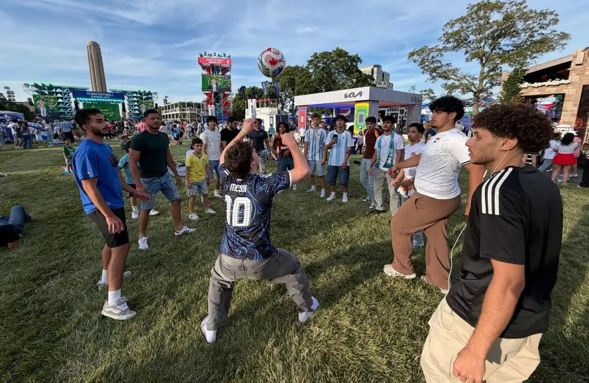 Argentinos en Kansas City. FOTO MATÍAS AUAD