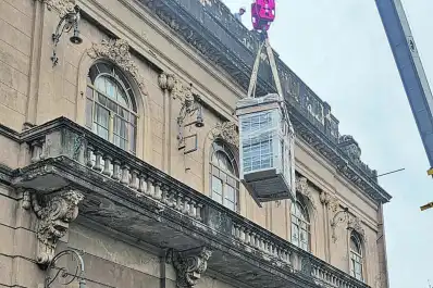 El teatro Alberdi se actualiza con una nueva climatización