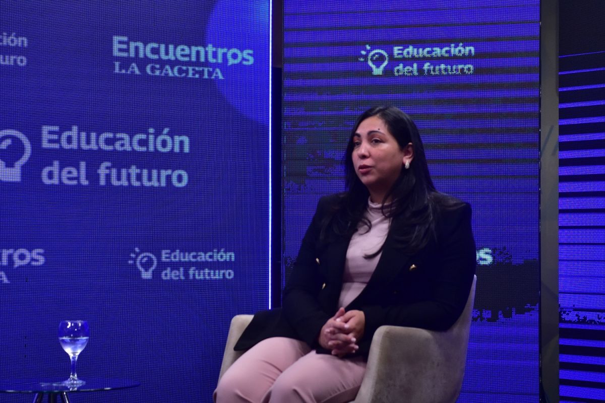 MIRADA. Nadia González, directora de Comunicación de la Universidad San Pablo-T. LA GACETA/ Foto de Osvaldo Ripoll