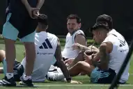 Después del tornado Messi: así fue el regreso de la selección argentina a los entrenamientos en Kansas City