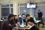 La pasión celeste y blanca volvió al José Fierro: el Mundial se vivió en la cantina