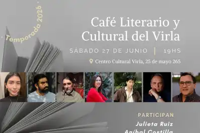 Café Literario y Cultural del Virla: escritores y poetas de todo el país se reunirán en Tucumán