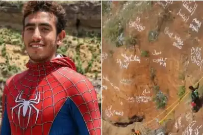 Murió el “Spiderman de Yemen”: cayó dentro de un cráter volcánico mientras escalaba sin protección