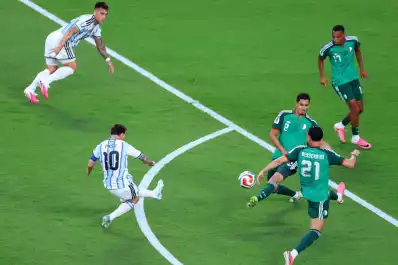 Video: así fueron los tres goles de Lionel Messi en la goleada de la selección argentina contra Argelia