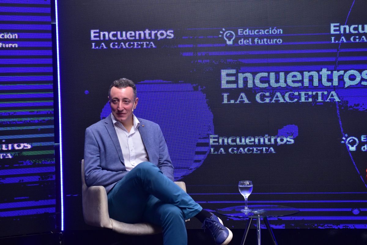 ECOLOGÍA. Matías Giori contó como en el Colegio Kinder y El Sol, apuestan por una educación medioambiental. LA GACETA/ Foto de Osvaldo Ripoll