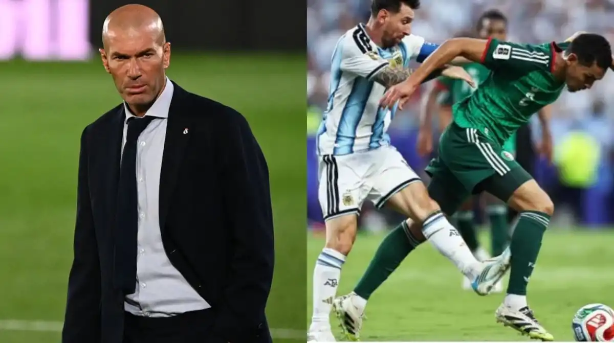 “Nada para discutir”: la terminante opinión de Zidane sobre la polémica falta de Messi ante Argelia