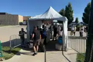 Unos minutos con la Selección: así es el ritual para ingresar al búnker argentino en Kansas City