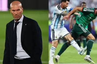 “Nada para discutir”: la terminante opinión de Zidane sobre la polémica falta de Messi ante Argelia