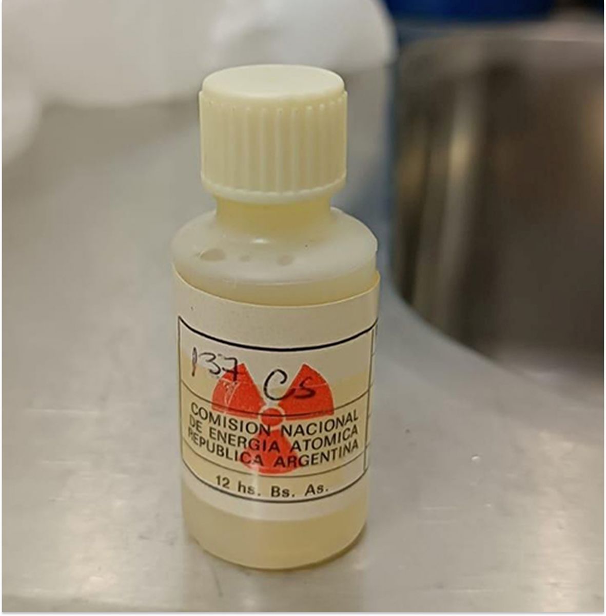 Alerta nacional por una cápsula radiactiva robada en Rosario