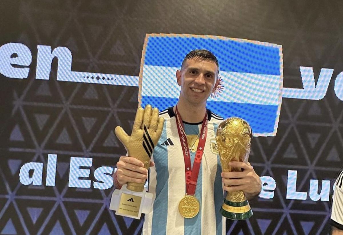 PREMIO DOBLE. En 2022, además de levantar la Copa del Mundo, 