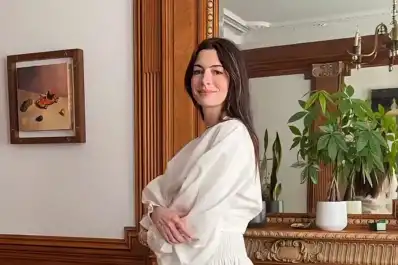 A sus 43 años, Anne Hathaway anunció que está embarazada por tercera vez