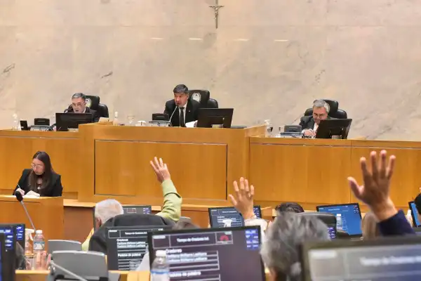 Es una vergüenza: los cruces por la desafectación de una calle estallaron fuera de la Legislatura