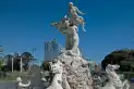 Recuerdos fotográficos: la Fuente de las Nereidas impactó al país en 1903
