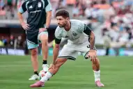 Montiel, el primer cambio de Argentina ante Austria: Scaloni ya tiene reemplazante