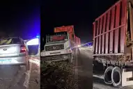 Tragedia en Leales: chocó un auto contra una rastra cañera y murieron cuatro personas
