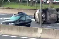 Una menor murió tras un violento choque en la autopista Panamericana