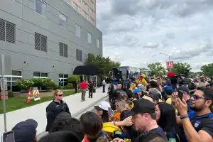 Con el Sí se puede como bandera, Ecuador tuvo un recibimiento emotivo en Kansas City
