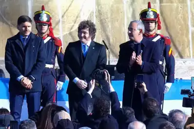 Acto por el Día de la Bandera: reviví el discurso de Javier Milei en Rosario