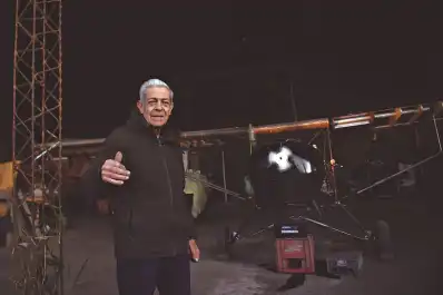 Un sueño con alas: Oscar, el tucumano que construye su propio avión