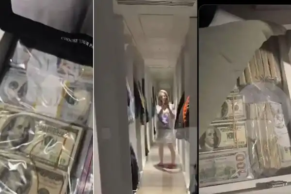 Qué dijo Jesica Cirio tras la difusión de los videos con fajos de dólares en la casa de Martín Insaurralde