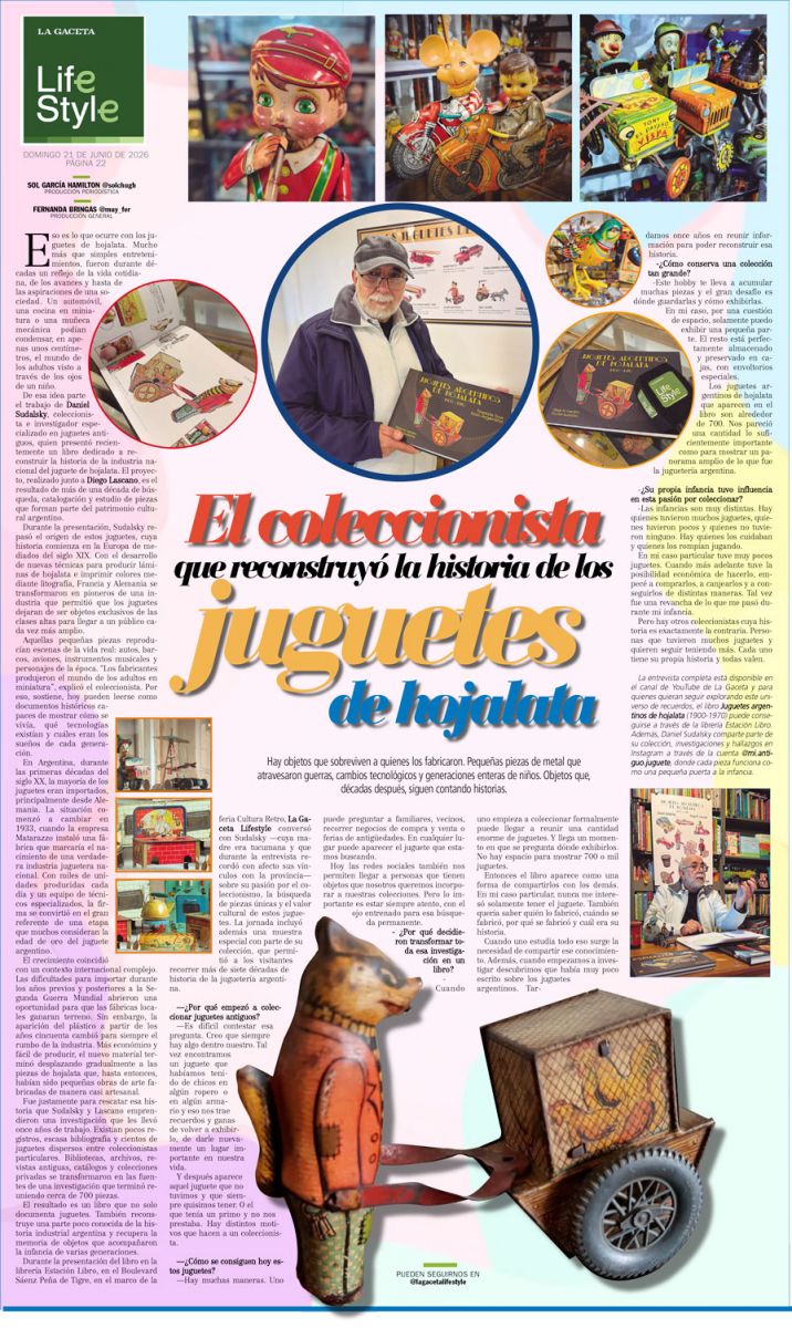 El coleccionista que reconstruyó la historia de los juguetes de hojalata