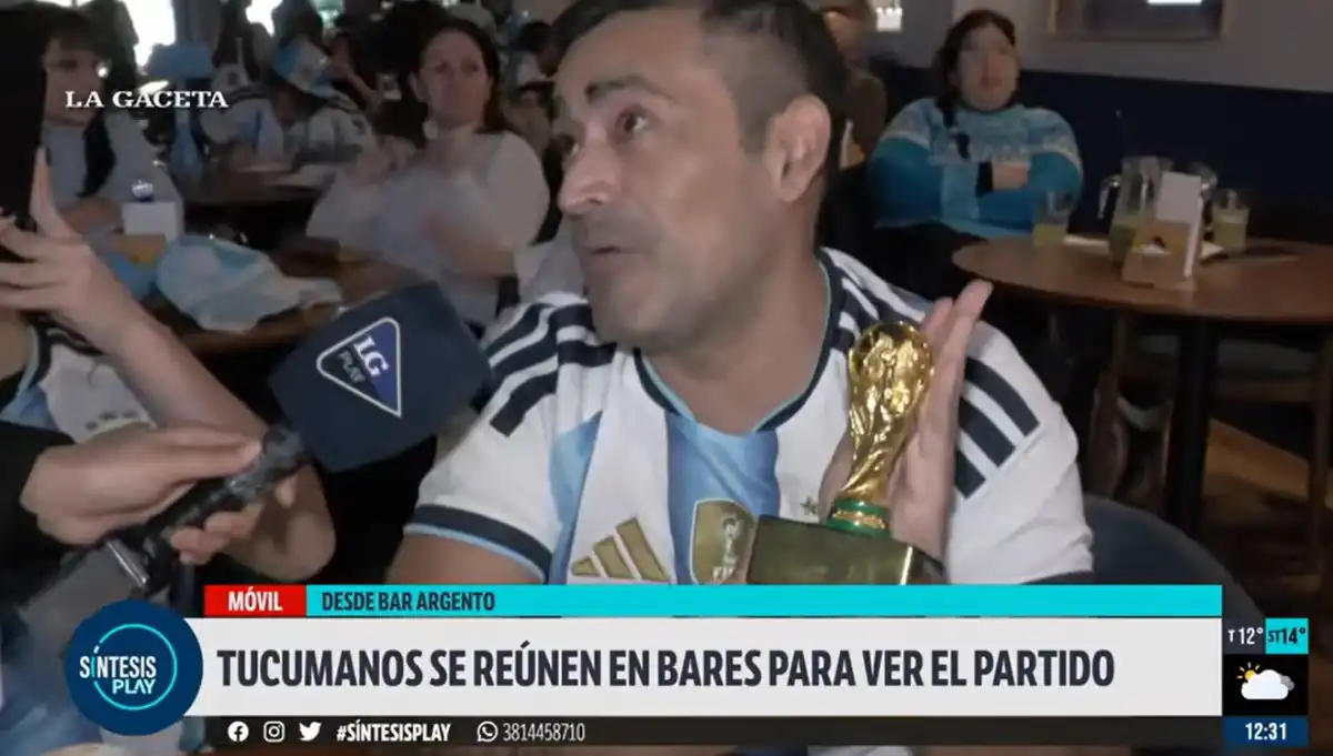 Entre cábalas, familia y pasión mundialista, así se vive la previa del partido de la Selección en Tucumán