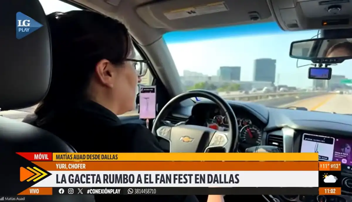 El camino de LA GACETA al Fan Fest en Dallas: autopistas, contrastes urbanos y la pasión por Messi en el Mundial