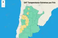 Frío extremo en Tucumán: rige una alerta amarilla y estas son las zonas afectadas