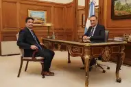 Adorni recibió al nuevo vocero presidencial y destacó su rol en la comunicación de la gestión de Milei