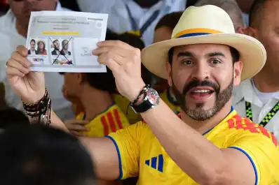 Ventaja del aliado de Trump en el balotaje presidencial de Colombia