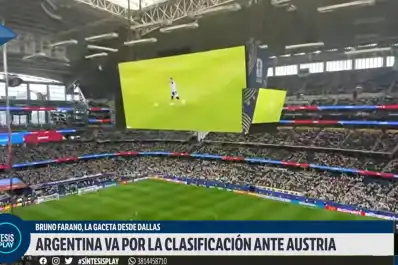 LA GACETA en el AT&T Stadium de Dallas: un escenario imponente en la previa de Argentina