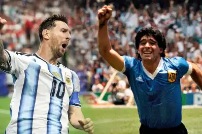 Del Azteca al AT&T Stadium: el 22 de junio, la fecha que une a Diego Maradona y a Lionel Messi