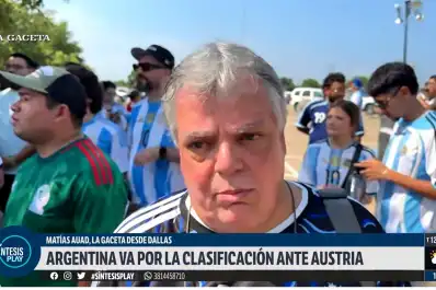 LA GACETA en el Fan Fest de Dallas: la historia de un cura y la de un tucumano en la previa del partido