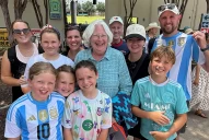 “Los estadounidenses deberíamos poder divertirnos así con nuestra selección”: la reflexión de una texana tras convivir con hinchas argentinos