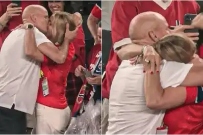 El beso viral del técnico de Noruega que ocultaba una conmovedora historia de superación