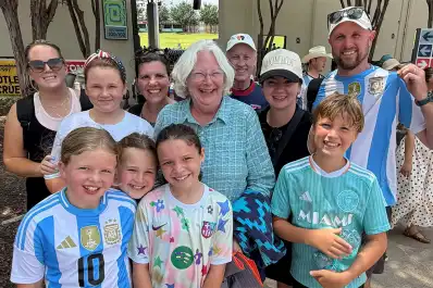 “Los estadounidenses deberíamos poder divertirnos así con nuestra selección”: la reflexión de una texana tras convivir con hinchas argentinos