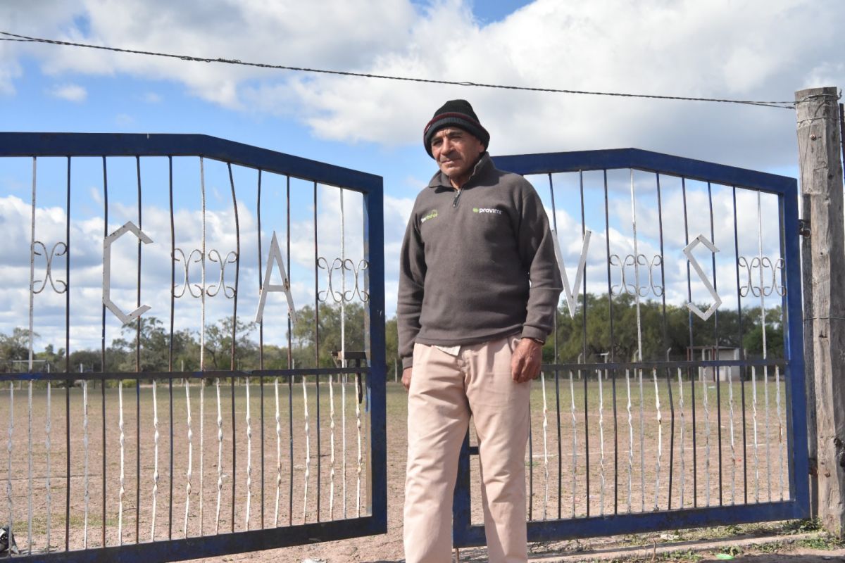 Antonio Romero es parte de la familia fundadora de Vélez en Piruaj Bajo.