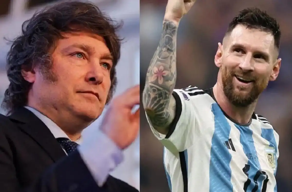 En plena euforia mundialista, Javier Milei saludó a Lionel Messi por su cumpleaños