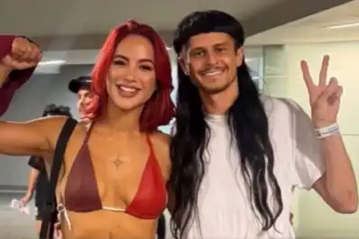 El regalo de Flor Vigna a Oliver Tree apareció intacto entre los restos del accidente aéreo en Río de Janeiro