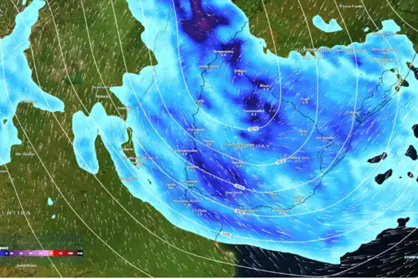 Alerta por ciclogénesis: qué provincias tendrán lluvias y fuertes vientos tras la ola polar