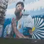Lionel Messi, en las paredes de Tucumán: inauguran un nuevo mural del astro argentino en Barrio Sur