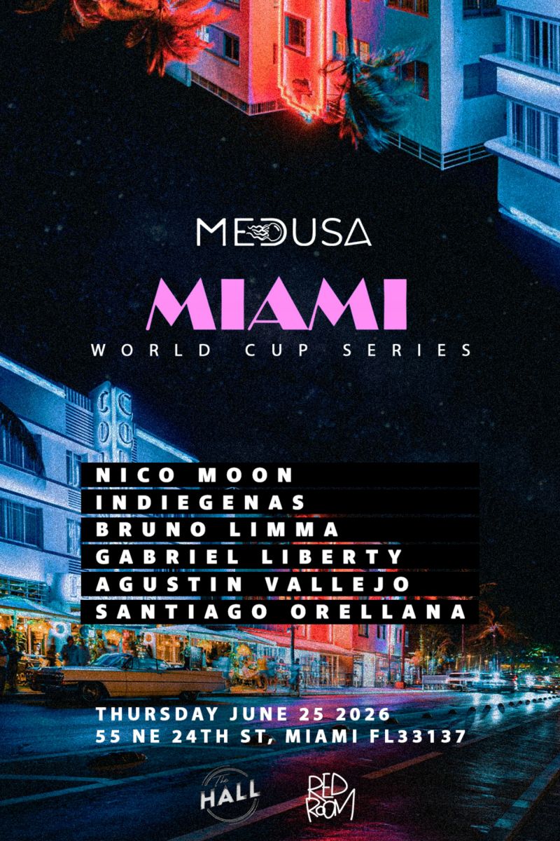 De Tucumán a Miami: Medusa desembarca en Estados Unidos durante el mundial